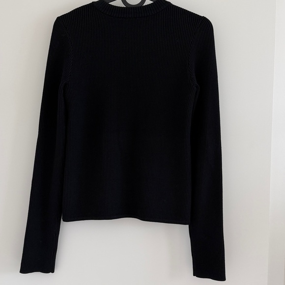 Guess by Marciano Black Sweater with Copper Buttons - Picture 12 of 16